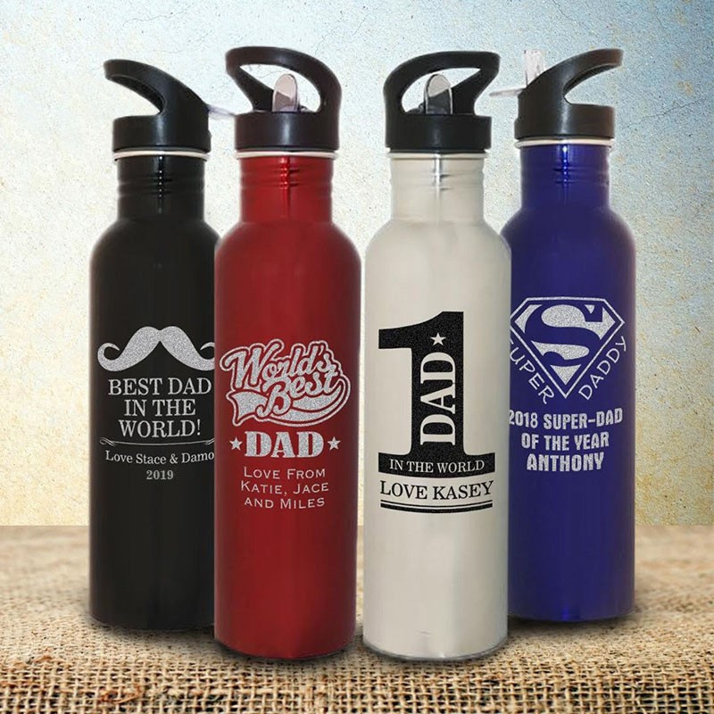 Best dad water outlet bottle